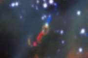 در ابر ماژلانی بزرگ فوارن ماده از ستاره‌ای جوان و پرجرم مشاهده شد